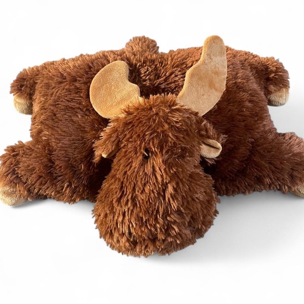 Jellycat Truffles Brown Moose Plush Pillow Stuffed Animal